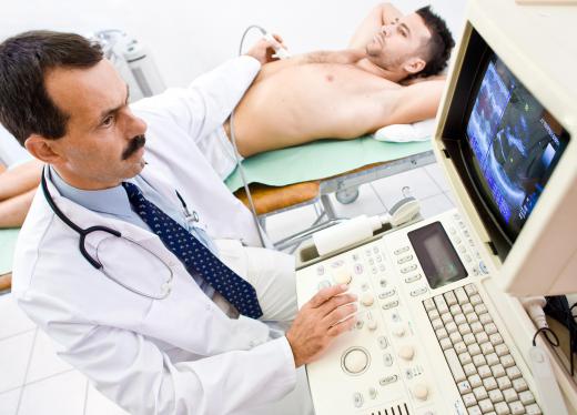 A liver ultrasound can be used to investigate an inflammed liver.