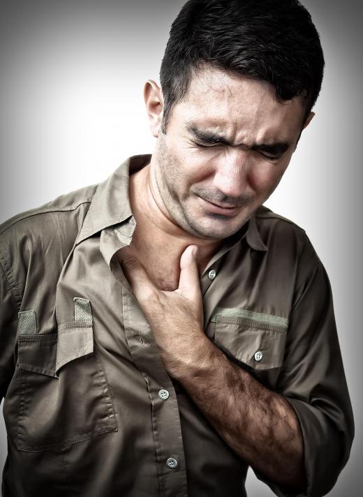 Chest pain and excessive sweating are common signs of a pulmonary embolism.