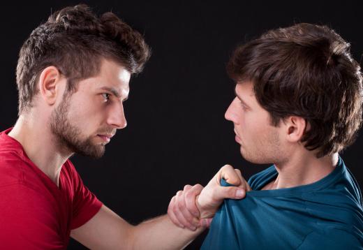 Aggression is a trait that has evolved in people as a defense mechanism.