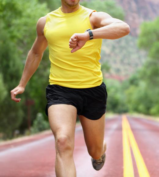 Long-distance runners pay attention to their heart rate while they exercise.