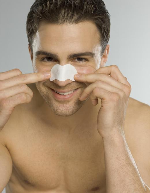 Nasal strips work by pulling open up the nostrils, making it easier to breathe through the nose.