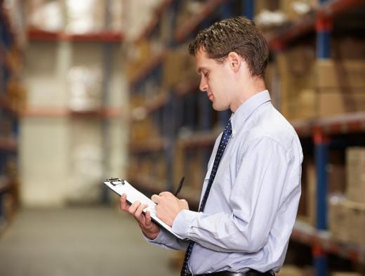 A chief procurement officer manages inventory levels.