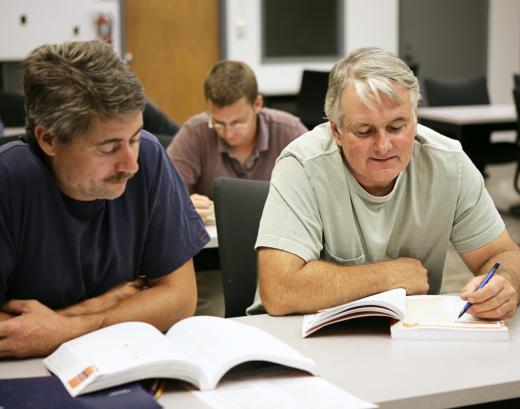 Becoming an elevator mechanic may require two years education at a trade school.