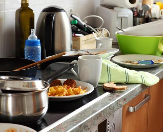 Leaving a mess for others to clean up is a source of friction between many roommates.