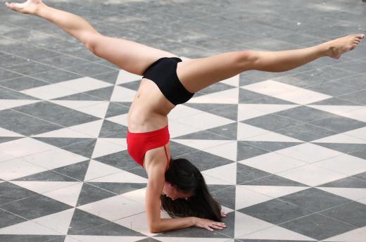 Gymnasts typically have better muscle tone and less fat than non-participants.