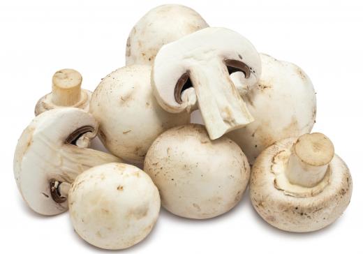 White button mushrooms can be substituted with maitake.