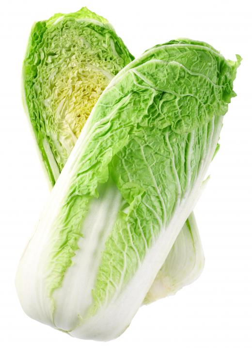 Cruciferous vegetables such as cabbage.