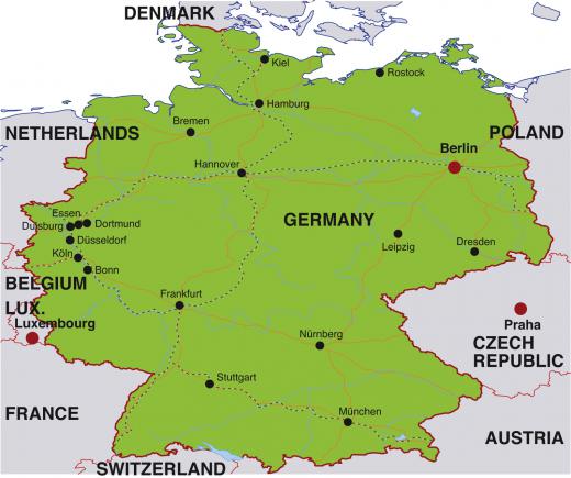 After the Second World War, Germany was divided up into several administrative districts.