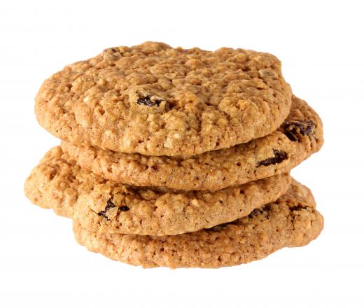 Many people leave a plate of cookies out for Santa.