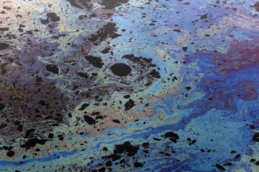 Oil spills can contaminate the ground, making remediation necessary.