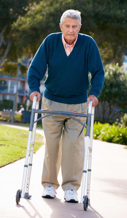 Individuals suffering from Parkinson's disease may experience walking difficulties.