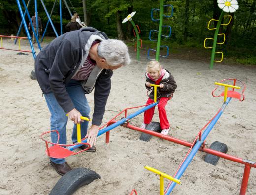 Some recreation workers interact with children directly.