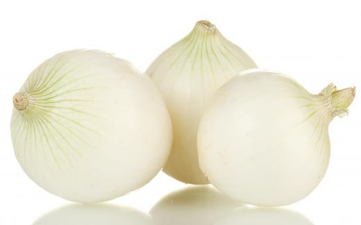 Onions are commonly used while making atchara.