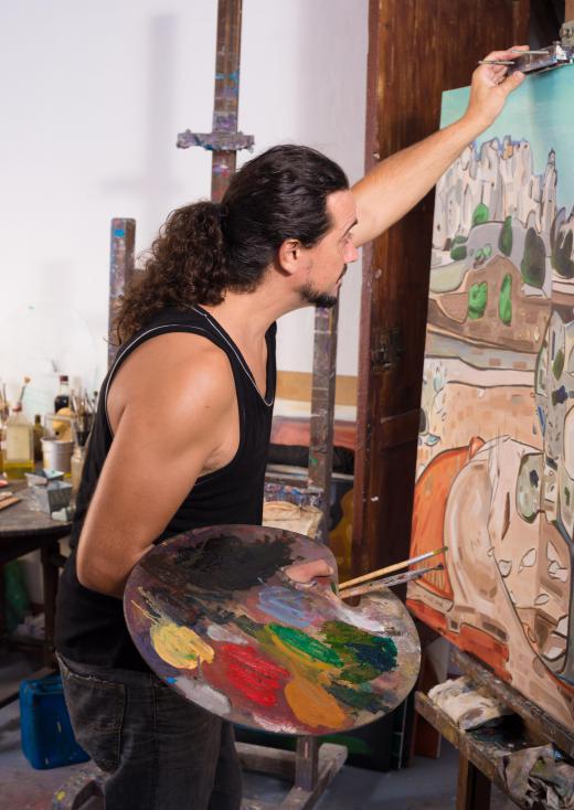 Art therapists usually begin with their own background in a specific medium.