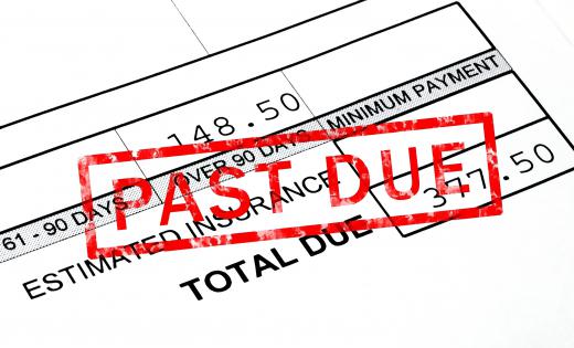 Businesses incorporate an allowance for bad debt for accounts that are past due and will not be collected.