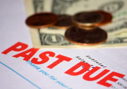 Bad debt typically means debt that will not likely be recovered.