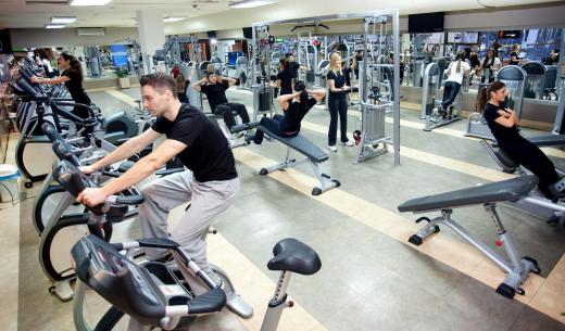 Magnetic resistance exercise bikes can usually be found in the cardiovascular section of health clubs with the other cardio equipment, such as elliptical trainers and treadmills.