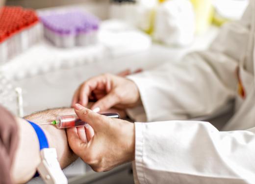 Blood tests alone are not considered adequate for diagnosing cancer, so additional diagnostic procedures are performed.