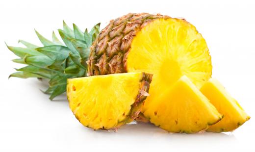 Pineapple is part of a Hawaiian haystack.