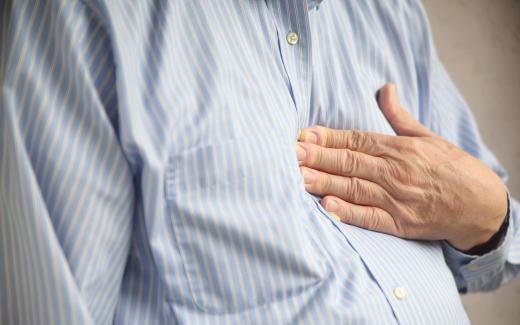 Chest pain may be an indication of heart problems.