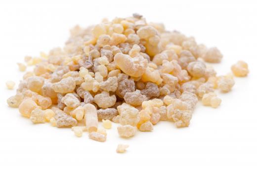 Frankincense resin.