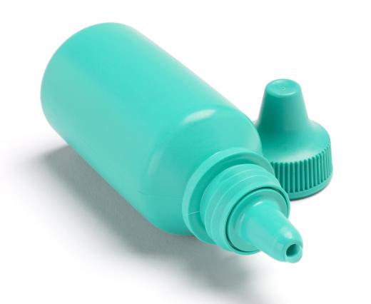 The tip of an eye-drop container can become contaminated if it comes in contact with skin, eyes or other surfaces.