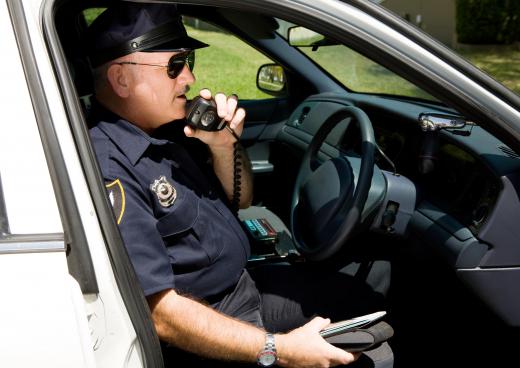 Two-way radios are frequently used by police and other emergency personnel.