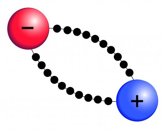 Atoms and molecules are neutral, having a balance of positive protons and negative electrons.