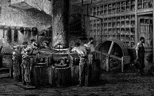 The industrial revolution brought about attempts to understand the connection between industry and economic development.