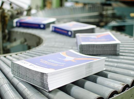 A large portion of academic publishing focuses on the printing of textbooks.