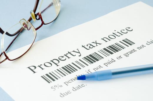 Failure to pay property taxes could result in losing ownership of real estate through tax taking.