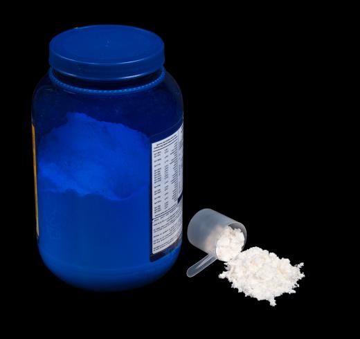 L-arginine supplements can be sold in powder form.