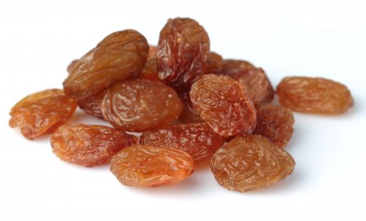 Raisins are a good source of magnesium.