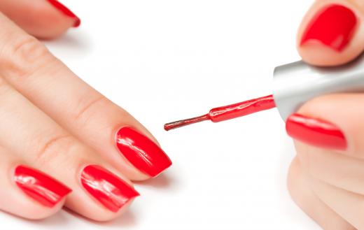 Some fingernail polishes are formulated to nourish nails.