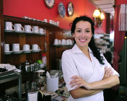 A small business owner might hire a specialist to do the marketing for a new store.