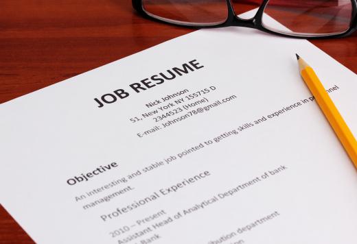 Research the company and job posting fully before submitting a resume.