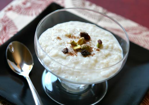 There are several varieties of sugar-free rice pudding.