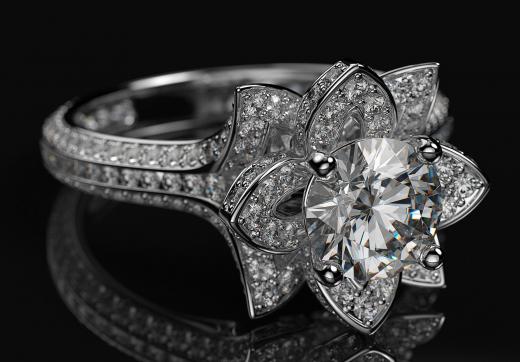 Engagement rings come in an array of styles to suit any taste.