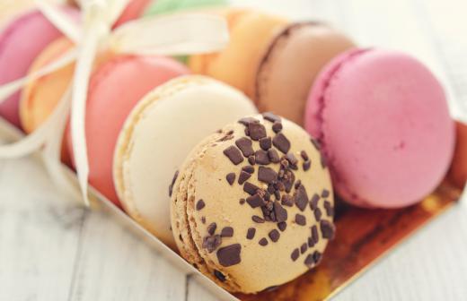 Typical macaroons are made with egg whites, which must be baked.