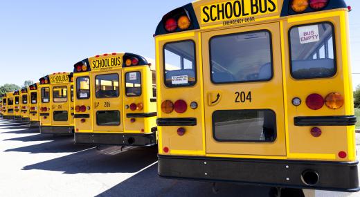 School buses may contain camera surveillance.