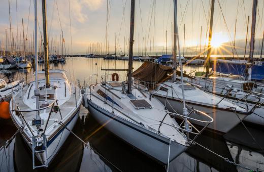 When choosing yacht plans, include whether the boat will be stored in a marina or if it will need to be transported from home.