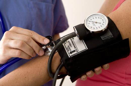 Traditional blood pressure tests also use arm cuffs.