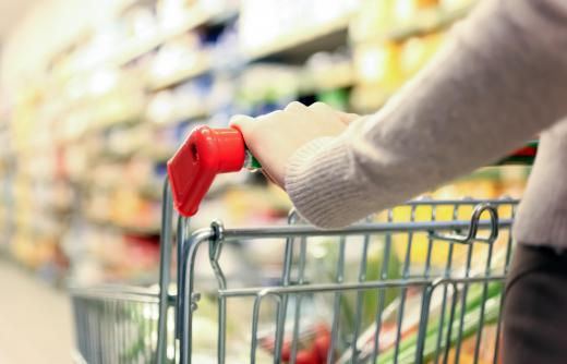 A home attendant helps with household chores and grocery shopping.