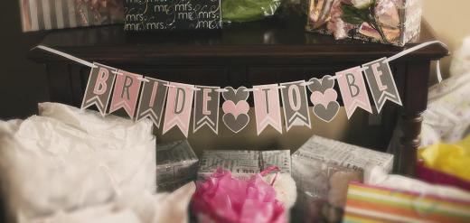 A wedding consultant may help plan bridal showers.