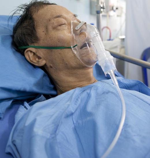 Many patients with COPD require supplemental oxygen.