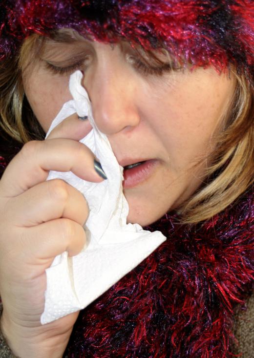 Aqueous nasal spray may be used to treat symptoms of allergies.