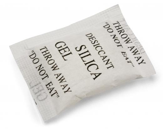 Drying agents like silica gel can be used to preserve flowers.