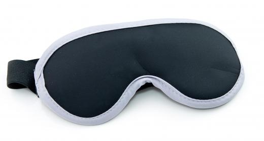 An eye mask can help prevent jet lag.