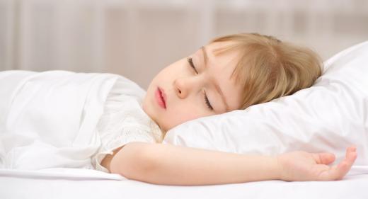 Children's bedding should be able to withstand jumping and spills.