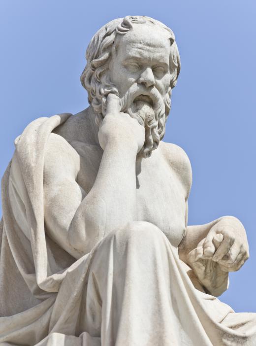 Socrates was a Greek philosopher who inspired Plato.